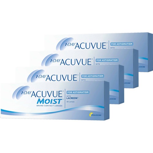 1-Day Acuvue Moist Astigmatismo PROMOÇÃO 3+1